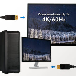 LogiLink CD0103 DisplayPort kabel 5 m Zwart - Afbeelding 5