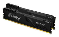 Kingston Technology FURY Beast 16GB 3600MT/s DDR4 CL17 DIMM (Kit van 2) Black