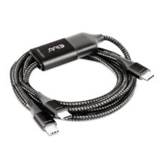 CLUB3D USB Type-C, Y charging kabel ( PPS ) to 2x USB Type-C max. 100W, 1.83m/6ft M/M - Afbeelding 2