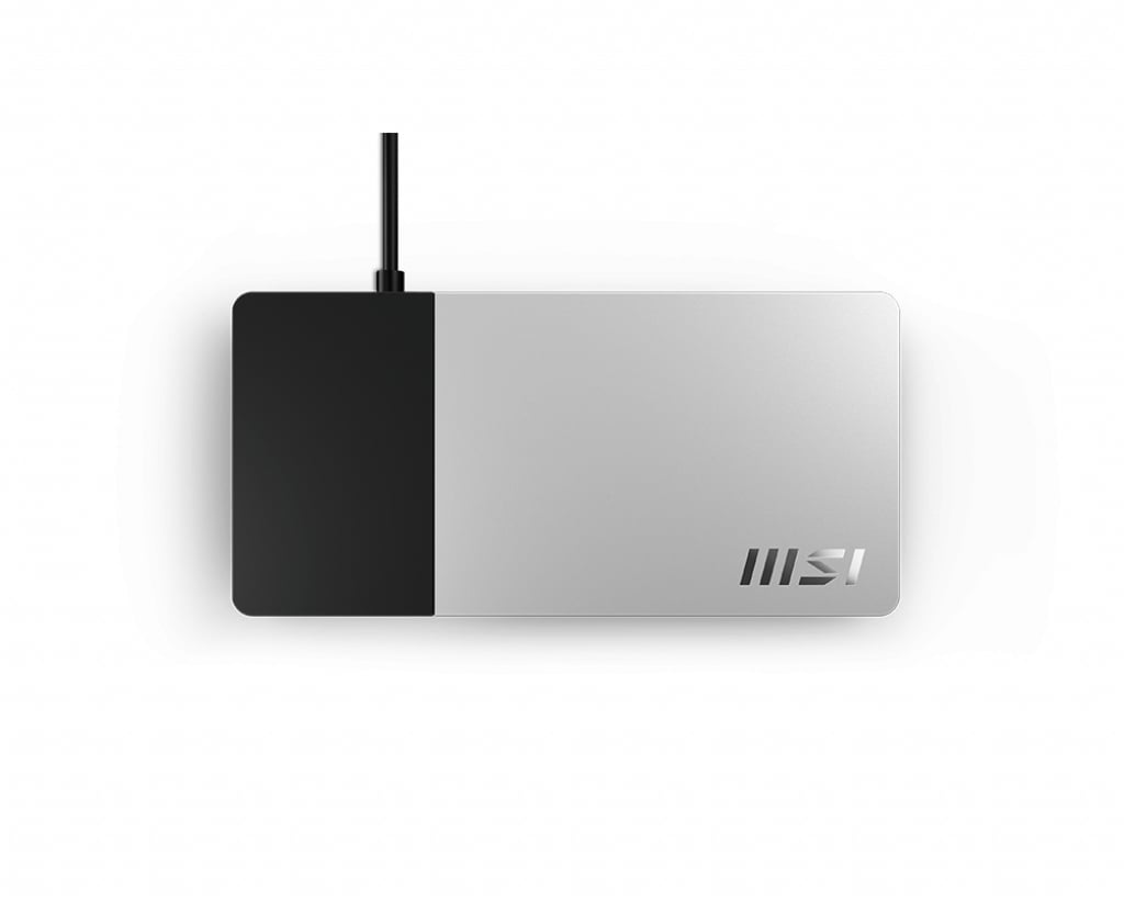 MSI USB-C Docking Station Gen 2 USB 3.2 Gen 2 (3.1 Gen 2) Type-C Zwart - Afbeelding 5