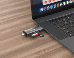 Equip 245460 geheugenkaartlezer USB 3.2 Gen 1 (3.1 Gen 1) Type-A/Type-C Grijs - Afbeelding 5