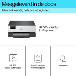 HP OfficeJet Pro 9110b Draadloos Kleur Printer, Dubbelzijdig printen - Afbeelding 5