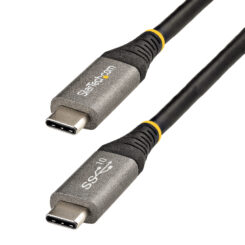 StarTech.com 50cm USB-C Kabel, USB 10Gbps, 100W (5A) Power Delivery, 8K 60Hz / 4K 144Hz DP Alt Mode, Thunderbolt Compatibel
