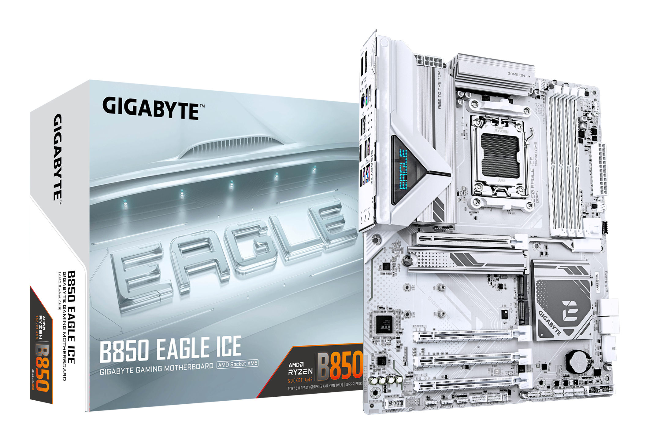 GIGABYTE B850 EAGLE ICE Moederbord
