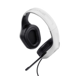 Trust GXT 415S Zirox Gaming Headset - Bedrade gamingheadset – Opklapbare microfoon – 50 mm drivers – Wit - Afbeelding 3