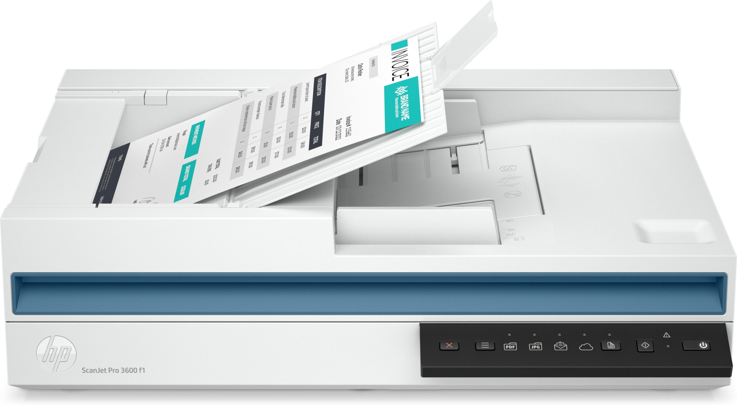 HP Scanjet Pro 3600 f1 Flatbed-/ADF-scanner 1200 x 1200 DPI A4 Wit - Afbeelding 4