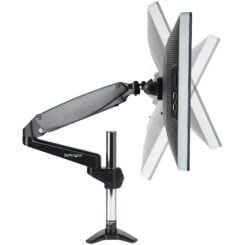 StarTech.com Bureau Monitor Arm voor Enkele VESA-display tot 32"of 49" Ultrawide 8kg, Full Motion en Verstelbare Hoogte, Bureauklem/Doorvoertule, Single Monitor Arm - Afbeelding 5