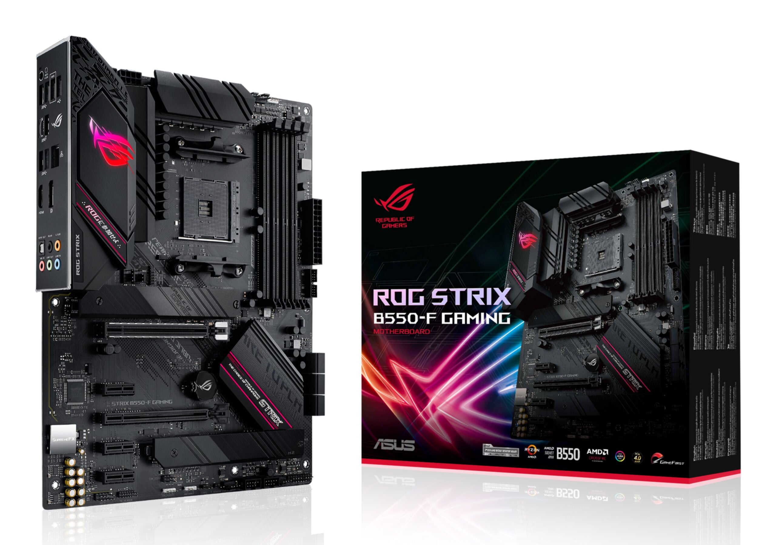 ASUS ROG STRIX B550-F GAMING AMD B550 Socket AM4 ATX - Afbeelding 2