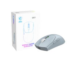 MSI Forge Gm340 Wireless Sky muis Gamen Ambidextrous RF-draadloos + Bluetooth Optisch 12000 DPI - Afbeelding 2