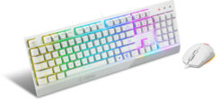 MSI VIGOR GK30 toetsenbord Inclusief muis Gamen USB QWERTY US International Wit - Afbeelding 2