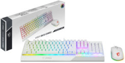 MSI VIGOR GK30 toetsenbord Inclusief muis Gamen USB QWERTY US International Wit - Afbeelding 6