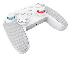 Trust GXT 1246W Muta Gamecontroller - Bluetooth gamecontroller – Voor Nintendo Switch – Oplaadbaar – Wit
