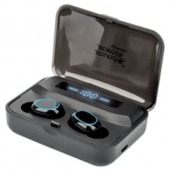 Manhattan 180382 hoofdtelefoon/headset Draadloos In-ear Oproepen/muziek Bluetooth Zwart