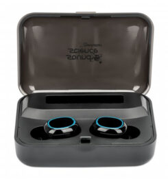 Manhattan 180382 hoofdtelefoon/headset Draadloos In-ear Oproepen/muziek Bluetooth Zwart - Afbeelding 4
