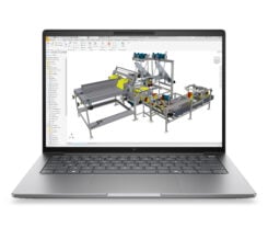 HP ZBook 8 G2a Wolf Pro Security Edition Copilot+ PC AMD Ryzen AI 7 PRO 450 Mobiel werkstation 35,6 cm (14") Touchscreen WUXGA 48 GB DDR5-SDRAM 1 TB SSD Wi-Fi 7 (802.11be) Windows 11 Pro AI Workstation, AI PC Zilver QWERTY