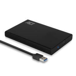 ACT 2,5" SATA harde schijf behuizing, schroefloos, USB 3.2 Gen1 - Afbeelding 2