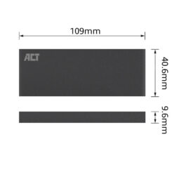 ACT M.2 SATA SSD behuizing, USB 3.2 Gen1 - Afbeelding 5
