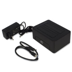 ACT 2,5" en 3,5" SATA dual HDD/SSD dockingstation, USB 3.2 Gen1 - Afbeelding 5