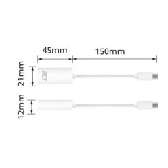 ACT 0,15 meter Mini DisplayPort male naar HDMI-A female adapter - Afbeelding 4