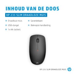 HP 235 Slim draadloze muis - Afbeelding 4