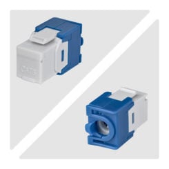 StarTech.com Cat6 Keystone Jack, 24 Stuks, RJ45 Ethernet Keystone Jacks, UTP Cat6 Ethernet Jack voor Wandcontactdoos, 180 Graden, Toolless, Wit - Afbeelding 5