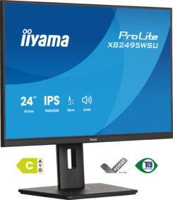 iiyama ProLite XB2495WSU-B1 computer monitor 61,2 cm (24.1") 1920 x 1200 Pixels WUXGA LCD Zwart