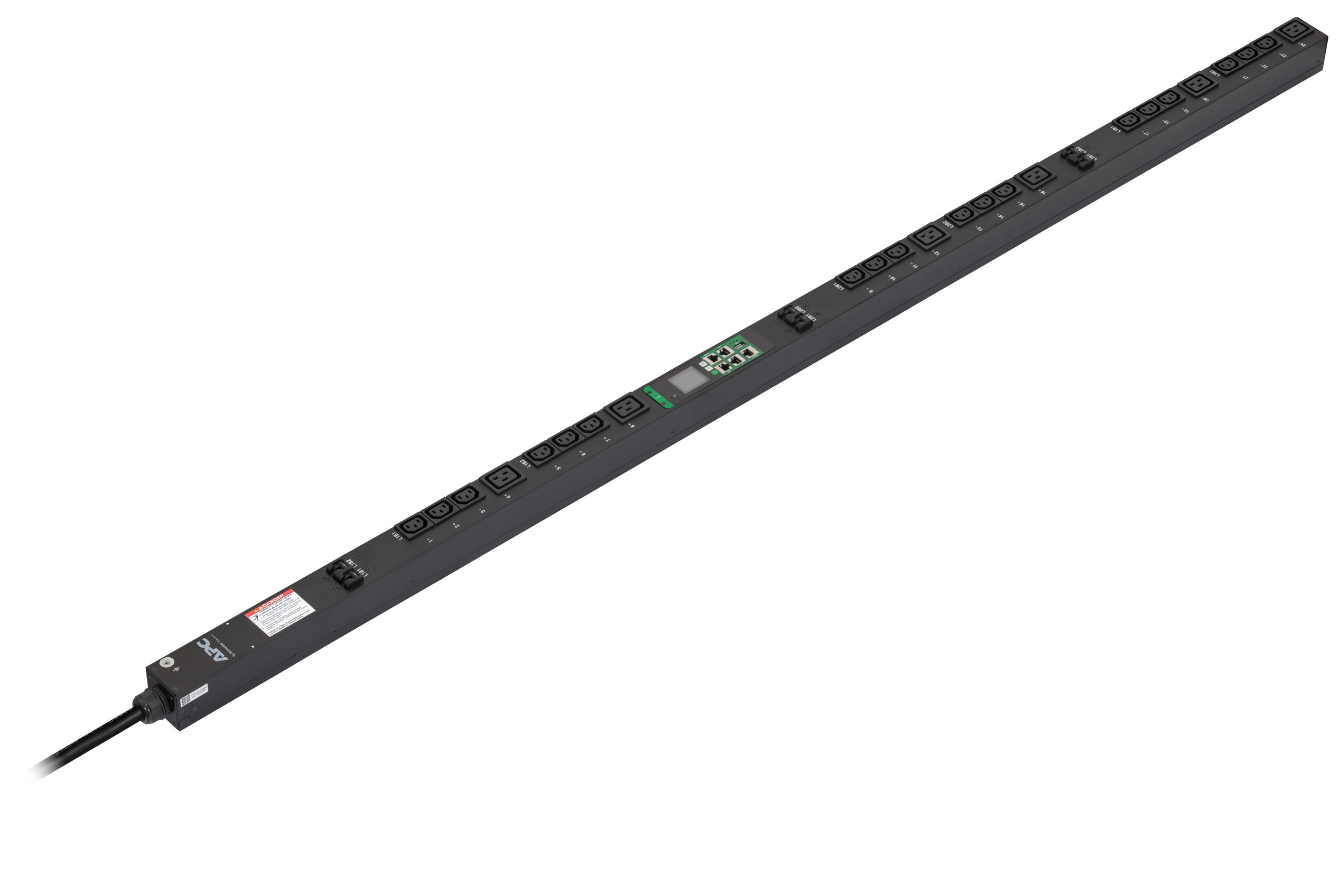 APC EPDU1232SMBO - Switched & Metered-by-Outlet PDU, 0U, 32A, 400V, (18x)C13 & (6x)C19, IEC60309 32A 3Fase stekker - Afbeelding 4