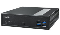 Shuttle XPC slim Barebone DL30N, Intel N100, 1x DDR5, 2x LAN (2x 2.5Gbit), 2xCOM,1xHDMI,1xDP, 1x VGA, ventilatorloos , 24/7 permanent gebruik - Afbeelding 2