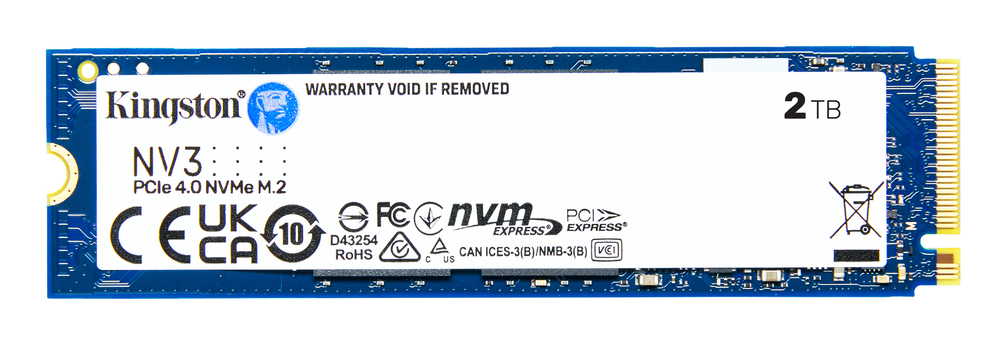 Kingston Technology 2000G NV3 M.2 2280 NVMe SSD - Afbeelding 4