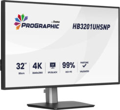 iiyama ProGraphic HB3201UHSNP-B1 computer monitor 80 cm (31.5") 3840 x 2160 Pixels 4K Ultra HD Zwart - Afbeelding 4