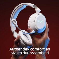 HyperX Cloud Flight 2 - Wireless Gaming Headset (White) - Afbeelding 5