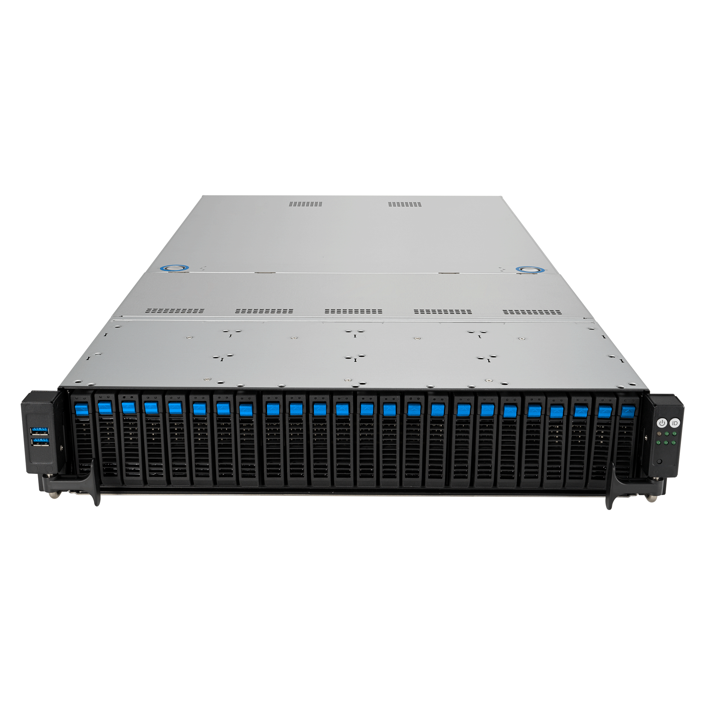 ASUS RS521A-E12-RS24U Socket SP5 Rack (2U) Zwart, Zilver - Afbeelding 4