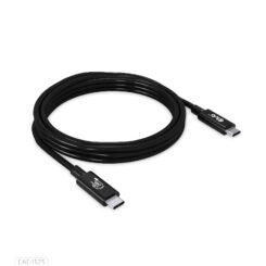 CLUB3D USB4 Gen2x2 Type-C Bi-Directional Cable 4K60Hz, Data 20Gbps, PD 240W(48V/5A) EPR M/M 2m USB IF GECERTIFCIEERD - Afbeelding 4