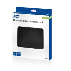ACT Muismat met zwarte lederlook - Afbeelding 3