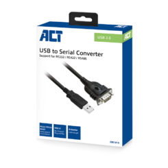 ACT 0,6 meter USB naar serieel adapter - Afbeelding 4