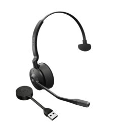 Jabra Engage 55 Headset Draadloos Hoofdband Kantoor/callcenter Zwart, Titanium - Afbeelding 2