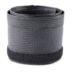 StarTech.com 3m Gevlochten Kabelmantel met Klittenband, Trimbare Heavy Duty Polyester Kabelhuls, 3cm Diameter, Computer Kabelmanager/Kabelhoes/Organizer/Beschermer, Zwart - Afbeelding 3