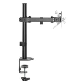 Equip 17“-32” Full Motion Monitorarm zwart - Afbeelding 3