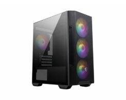 MSI MAG Forge M100R Micro Tower Zwart, Transparant