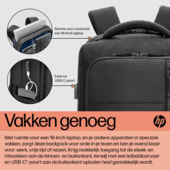 HP Renew Executive 16 inch laptopbackpack - Afbeelding 6