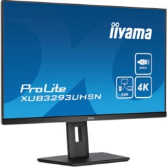 iiyama ProLite XUB3293UHSN-B5 computer monitor 80 cm (31.5") 3840 x 2160 Pixels 4K Ultra HD LCD Zwart - Afbeelding 4