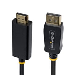 StarTech.com 4,5m DisplayPort naar HDMI Adapter Kabel met Grip Connectors, 4K 60Hz, Uni-Directionele DP naar HDMI Video Converter, DP Desktop naar HDMI Monitor - Afbeelding 3