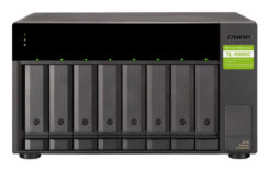 QNAP TL-D800C behuizing voor opslagstations HDD-/SSD-behuizing Zwart, Grijs 2.5/3.5"