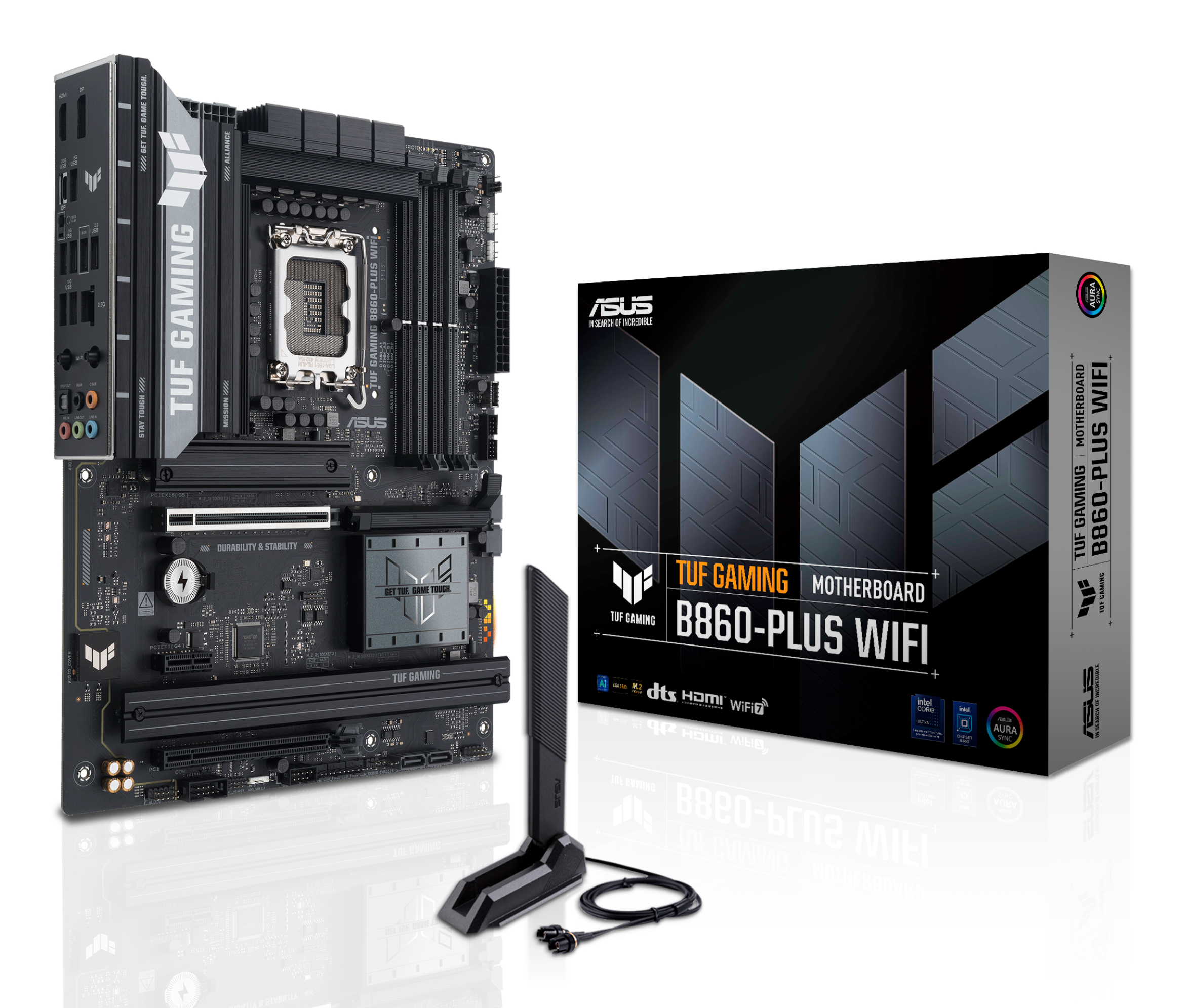 ASUS TUF GAMING B860-PLUS WIFI Intel B860 LGA 1851 (Socket V1) ATX - Afbeelding 2