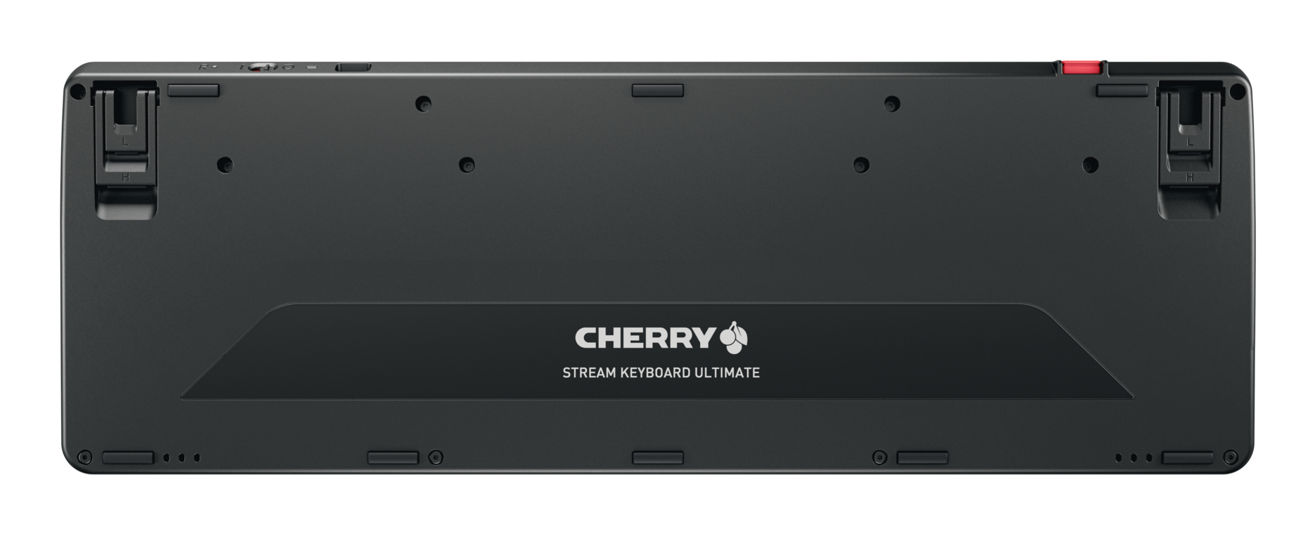 CHERRY Stream keyboard ultimate toetsenbord Thuis/Werk USB + RF Wireless + Bluetooth AZERTY Frans Zwart - Afbeelding 6