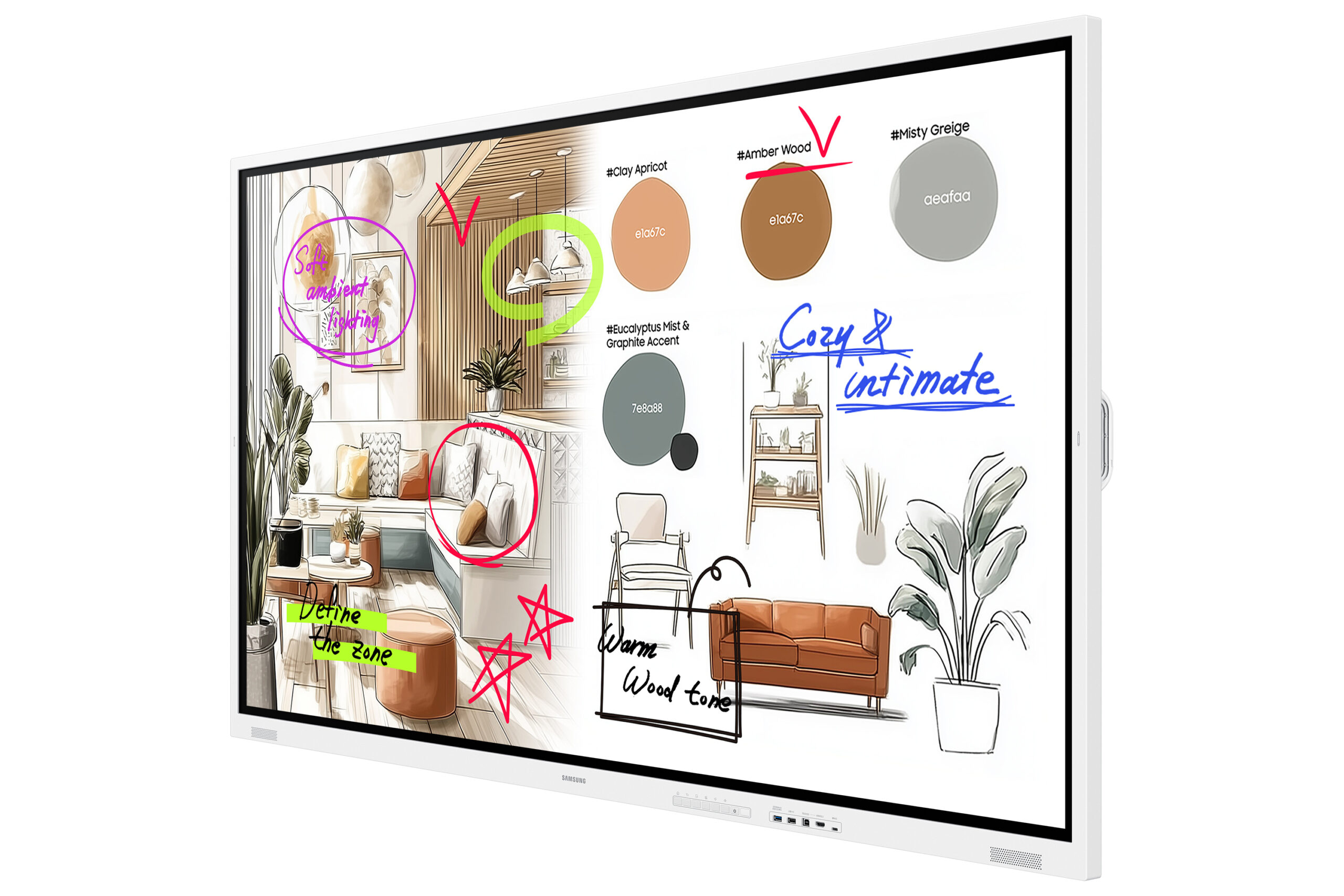 Samsung 85" Flip WMFX Interactive Display - Afbeelding 4