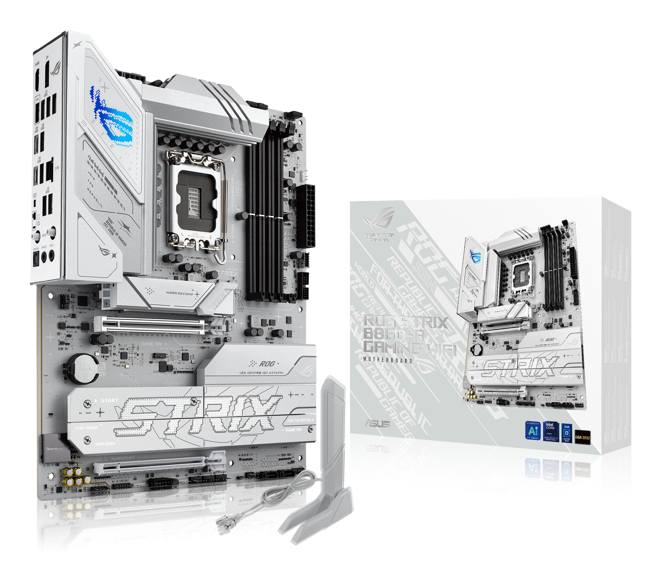 ASUS ROG STRIX B860-A GAMING WIFI Intel B860 LGA 1851 (Socket V1) ATX - Afbeelding 2
