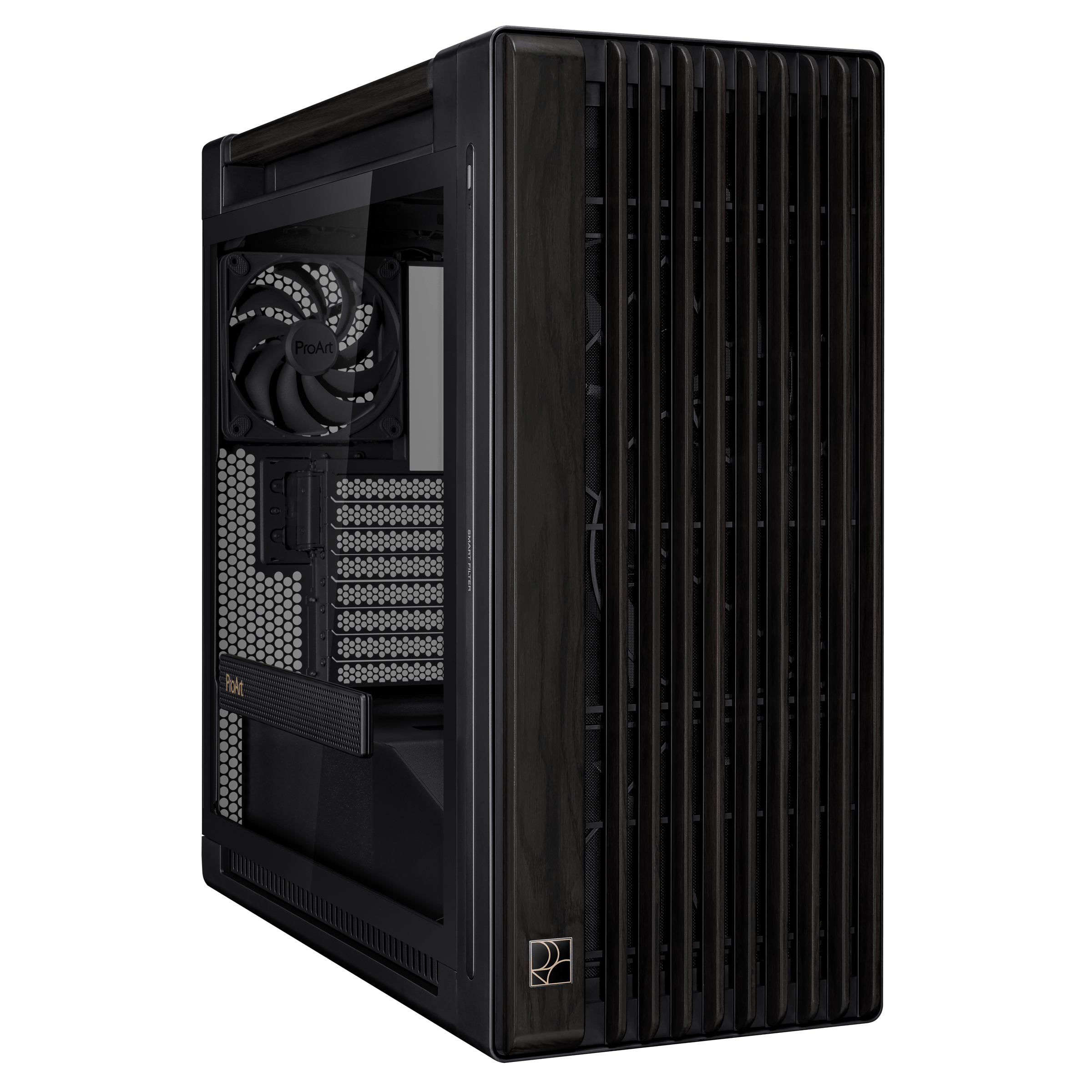 ASUS ProArt PA602 Wood Edition Midi Tower Zwart - Afbeelding 3