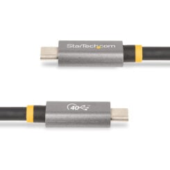 StarTech.com 1m USB4 40Gbps Kabel, 100W (5A) Power Delivery, 8K 120Hz / 4K 240Hz DP Alt Mode, USB-IF Gecertificeerde USB-C Kabel - Thunderbolt Compatibel - Afbeelding 5