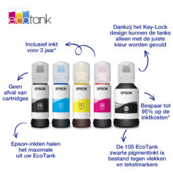 Epson 106 EcoTank inktfles fotozwart - Afbeelding 4
